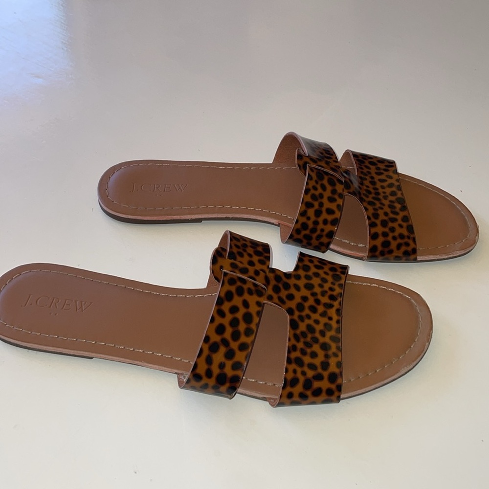 J.Crew slip on sandals